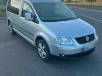 Gebraucht VW Caddy Maxi 105 PS (77 kW) 2009 Silber Van / Kleinbus