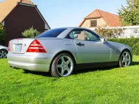 Gebraucht Mercedes SLK230 193 PS (141 kW) 1997 Silber Cabrio