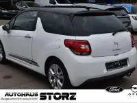 Gebraucht Citroën DS3 So Chic 82 PS (60 kW) 2015 Lack weiss banquise + schwarz Kleinwagen