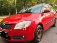 Gebraucht Skoda Fabia 70 PS (51 kW) 2007 Rot Kleinwagen