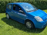 Gebraucht Citroën C2 Comfort 75 PS (55 kW) 2008 Blau Kleinwagen