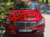 Gebraucht Mercedes C200 184 PS (135 kW) 2012 Rot Kombi