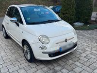 Gebraucht Fiat 500 69 PS (50 kW) 2009 Weiß Cabrio