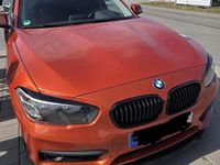 Gebraucht BMW 118 136 PS (100 kW) 2017 Orange Kleinwagen