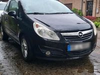gebraucht Opel Corsa D schwarz HU 12/24 Rückfahrkamera Allwetterreifen