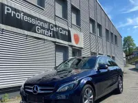 Gebraucht Mercedes C220 136 PS (100 kW) 2017 Blau Limousine