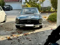 Gebraucht Mercedes SL280 170 PS (125 kW) 1968 Blau Cabrio