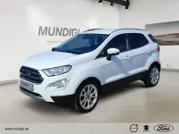 Gebraucht Ford Ecosport Titanium 101 PS (74 kW) 2020 Weiss SUV