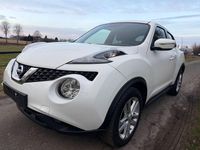 Gebraucht Nissan Juke Acenta 116 PS (85 kW) 2014 Weiß SUV