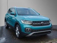 gebraucht VW T-Cross - 1.0TSI Style WVV ACC KAMERA LED EINPARKH NAVI SITZH