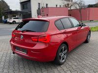 Gebraucht BMW 118 Sport Line 136 PS (100 kW) 2017 Rot Kleinwagen