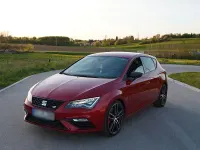 Używany Seat Leon CUPRA 300 KM (220 kW) 2018 Czerwony Sedan/Limuzyna
