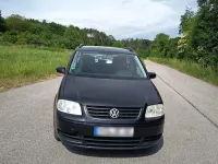 Gebraucht VW Touran 102 PS (75 kW) 2005 Schwarz Van / Kleinbus