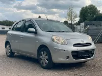 Gebraucht Nissan Micra Acenta 80 PS (58 kW) 2013 Silber Kleinwagen