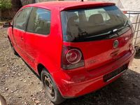 gebraucht VW Polo 9N 1.2 Benzin rot Klima
