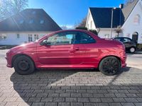 Gebraucht Peugeot 206 CC 109 PS (80 kW) 2003 Rot Cabrio