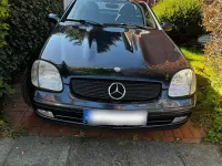 Gebraucht Mercedes SLK200 135 PS (99 kW) 1998 Blau Cabrio