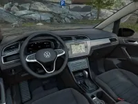 Gebraucht VW Touran Highline 150 PS (110 kW) 2025 Schwarz Van / Kleinbus