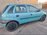Gebraucht Opel Corsa 75 PS (55 kW) 2003 Grün Kleinwagen