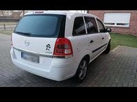 Gebraucht Opel Zafira 110 PS (80 kW) 2012 Weiß Van / Kleinbus