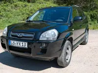 Gebraucht Hyundai Tucson 141 PS (103 kW) 2007 Schwarz SUV