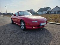 Gebraucht Mazda MX5 115 PS (84 kW) 1991 Rot Cabrio