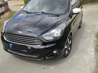 Gebraucht Ford Ka Plus 86 PS (63 kW) 2018 Schwarz Kleinwagen