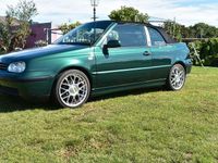 Gebraucht VW Golf Cabriolet 116 PS (85 kW) 1998 Grün Cabrio