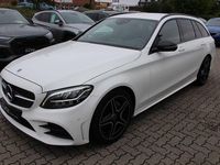 Gebraucht Mercedes C220 AMG line 194 PS (142 kW) 2021 Weiß Limousine