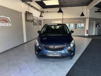Gebraucht Opel Zafira Tourer drive 120 PS (88 kW) 2016 Nacht blau met Van / Kleinbus