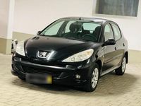 Gebraucht Peugeot 206 75 PS (55 kW) 2010 Schwarz Kleinwagen