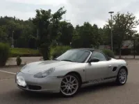 Gebraucht Porsche 986 Boxster 252 PS (185 kW) 2003 Silber Cabrio
