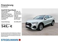 Gebraucht Audi Q3 Sportback Performance 190 PS (139 kW) 2023 Silber SUV