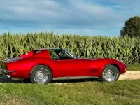 Gebraucht Corvette Stingray 300 PS (220 kW) 1971 Rot Coupé