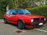 Gebraucht VW Golf III 70 PS (51 kW) 1992 Rot Kleinwagen