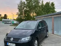 Gebraucht VW Sharan Comfortline 184 PS (135 kW) 2016 Schwarz Van / Kleinbus