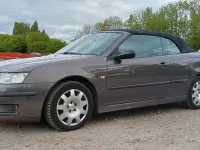 Gebraucht Saab 9-3 Cabriolet Anniversary 150 PS (110 kW) 2006 Braun Cabrio