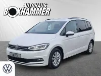 Gebraucht VW Touran Comfortline 116 PS (85 kW) 2018 Weiß Van / Kleinbus
