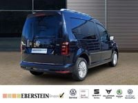 Gebraucht VW Caddy Highline 125 PS (91 kW) 2016 Schwarz Van / Kleinbus
