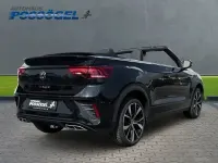Gebraucht VW T-Roc Cabriolet R-line 150 PS (110 kW) 2023 Schwarz Cabrio