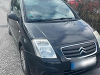 Gebraucht Citroën C2 60 PS (44 kW) 2009 Schwarz Kleinwagen