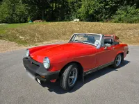 Usata MG Midget 72 CV (52 kW) 1976 Rosso Cabrio