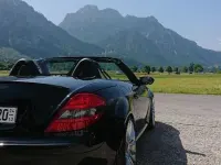 Gebraucht Mercedes SLK350 272 PS (200 kW) 2006 Schwarz Cabrio
