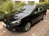 Gebraucht VW Golf VI Highline 122 PS (89 kW) 2011 Schwarz Kombi