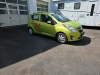 Gebraucht Chevrolet Spark 2011 Grün Kleinwagen