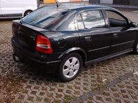 Gebraucht Opel Astra 101 PS (74 kW) 2002 Schwarz Kleinwagen