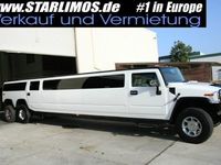 gebraucht Hummer H2 Stretch Limousine 3 Achsen Tandem TÜV