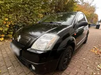 Gebraucht Citroën C2 70 PS (51 kW) 2004 Schwarz Kleinwagen