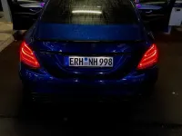 Gebraucht Mercedes C200 184 PS (135 kW) 2017 Blau Limousine