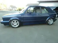 Gebraucht VW Golf Cabriolet 98 PS (72 kW) 1991 Blau Cabrio